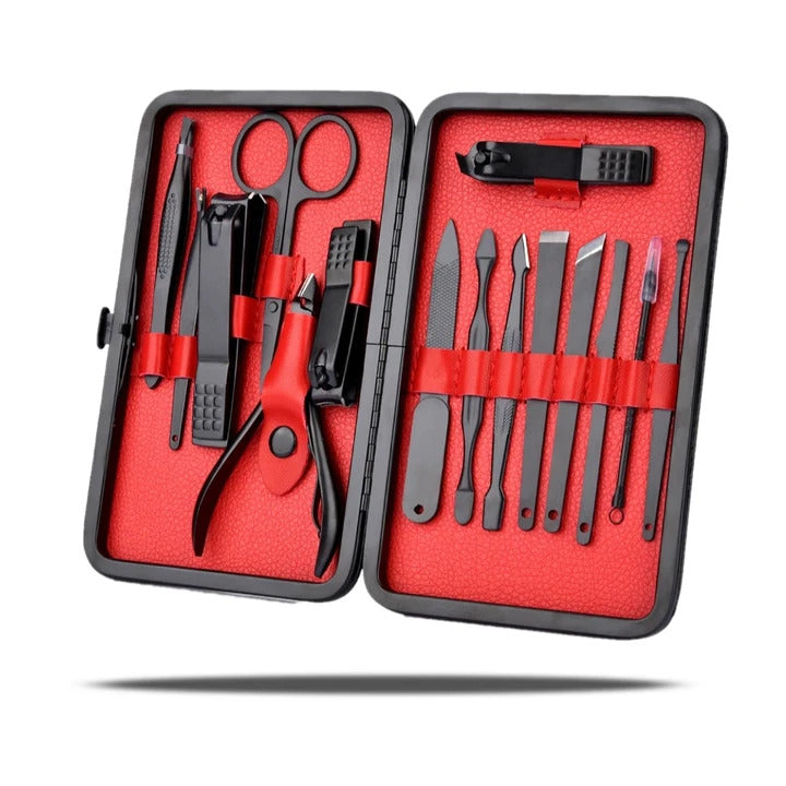 Professional Manicure Set With Travel Case