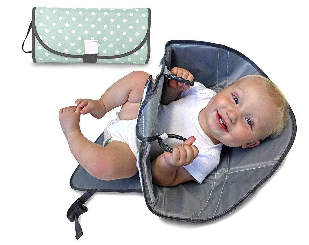 3 in 1 Portable Baby Changing Diaper Pad Mat - Infants Travel Changing Pad